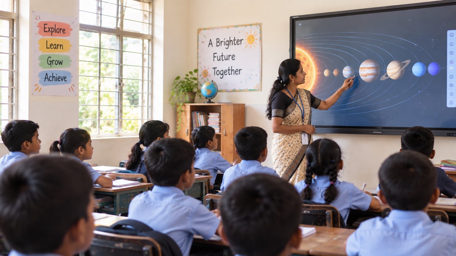 Arya Gurukul School Smart Classroom